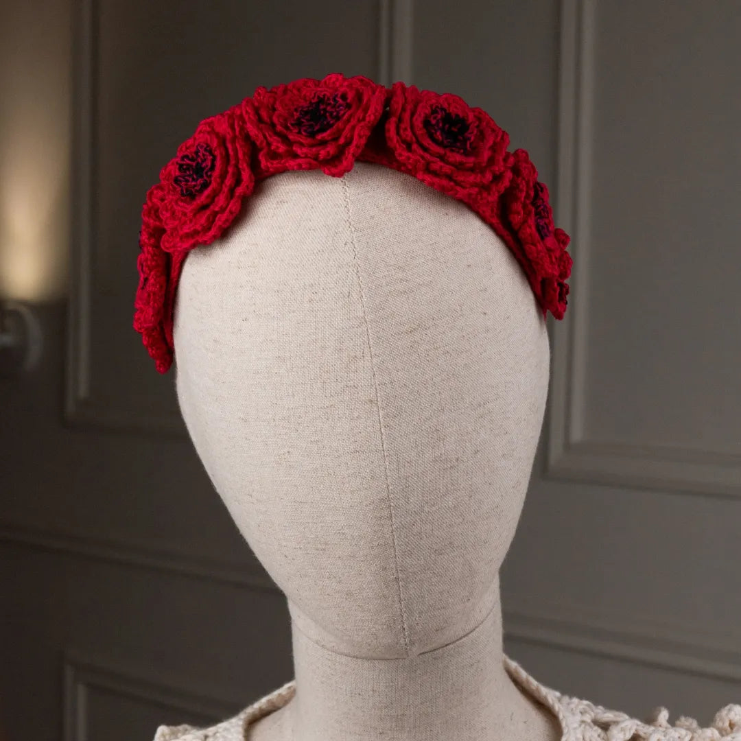 Poppy headwrap Love