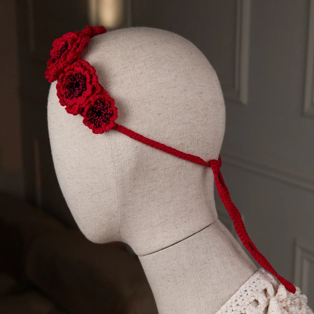 Poppy headwrap Love