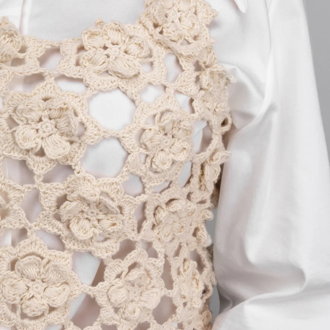 Floral top with straps