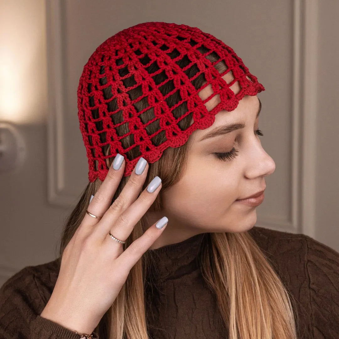 Mesh beania Mia