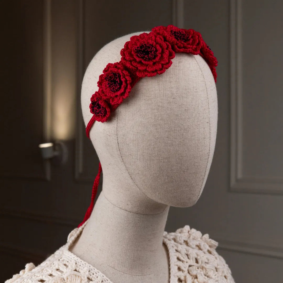 Poppy headwrap Love