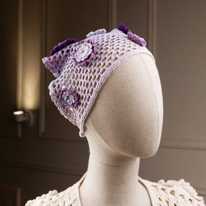 Floral mesh bandana