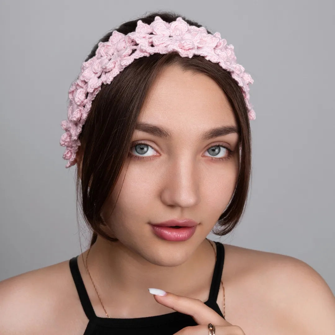 Floral headwrap