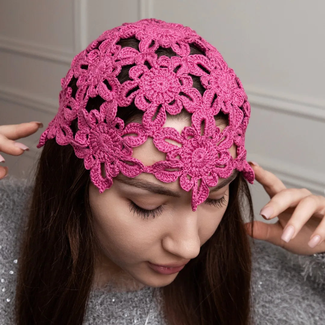 Floral beanie Tricia