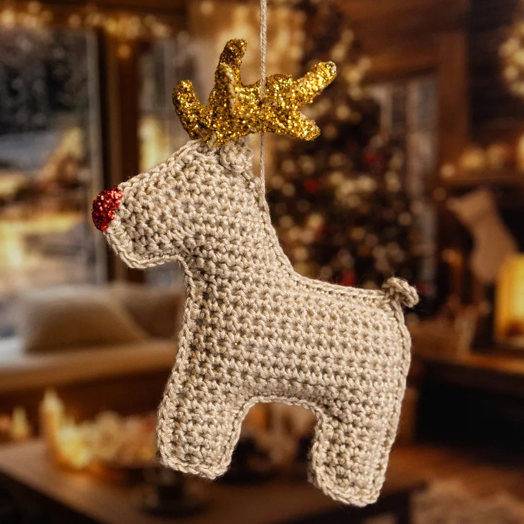 Reindeer Christmas ornament