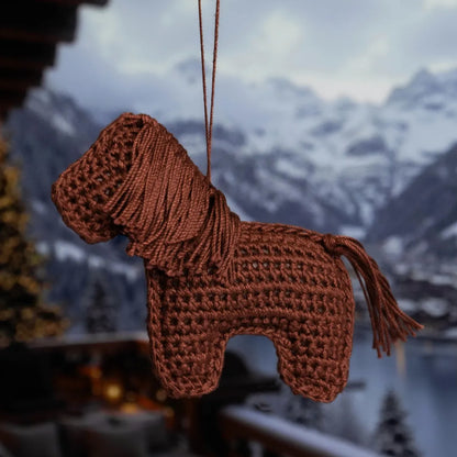 Horse Christmas ornament