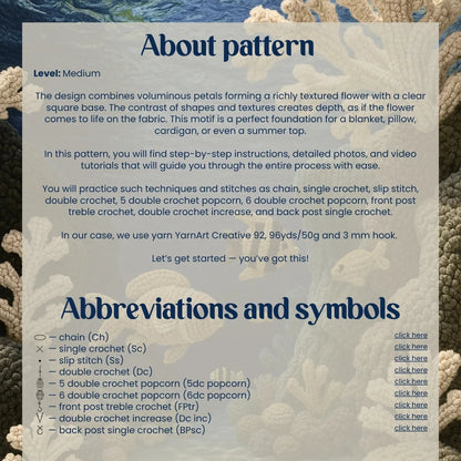 Flower granny square Alicia