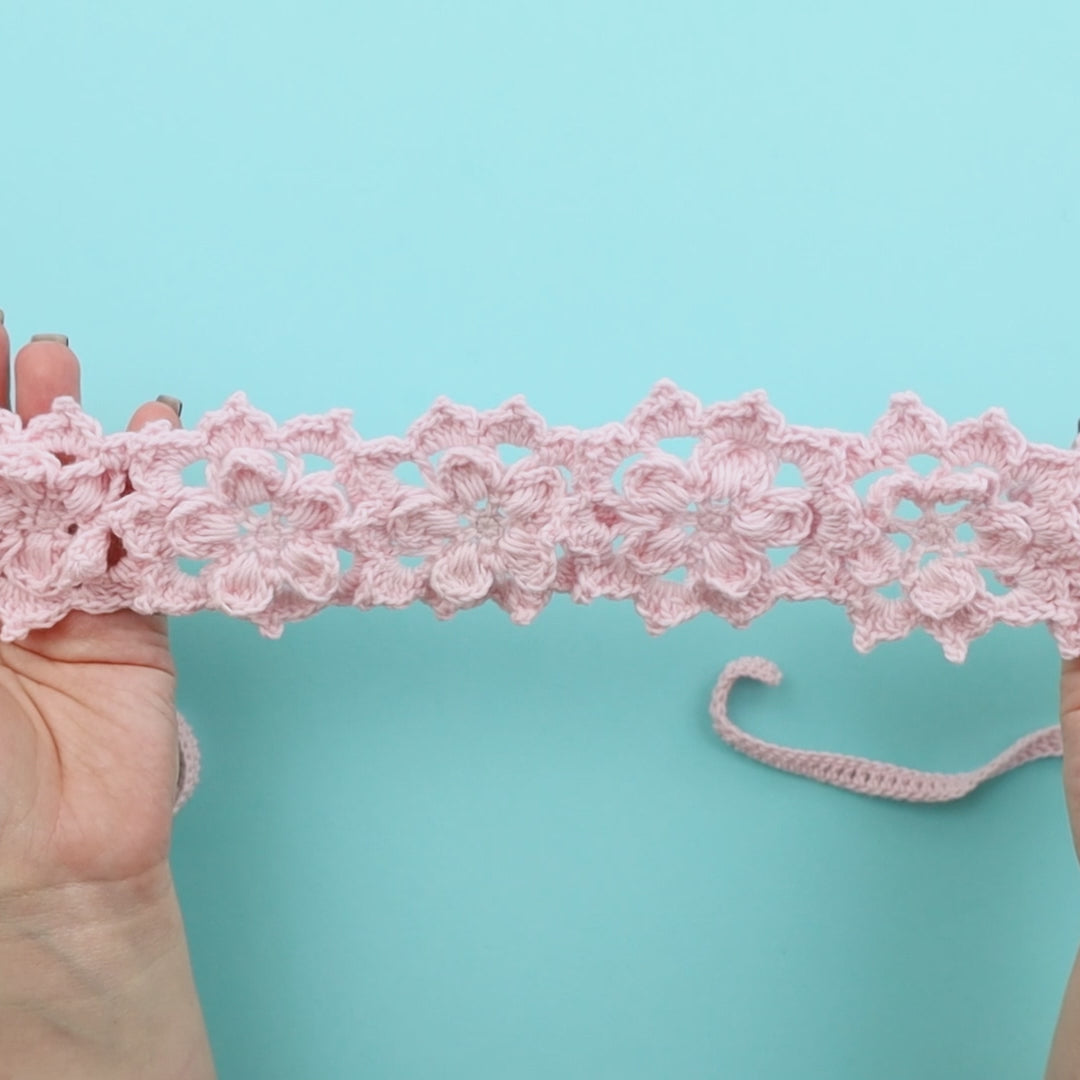 Floral headwrap