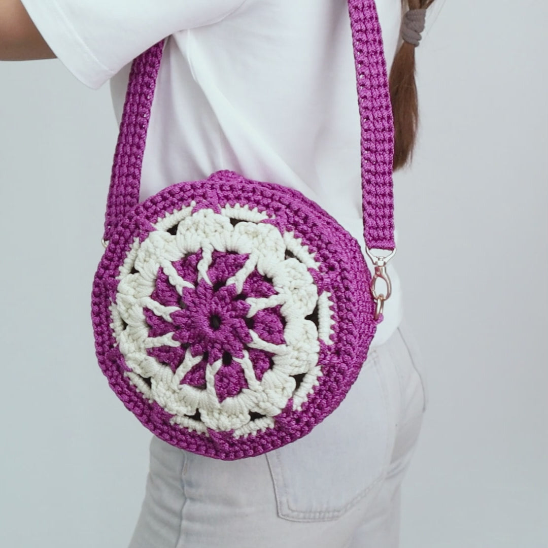 Сircle flower bag