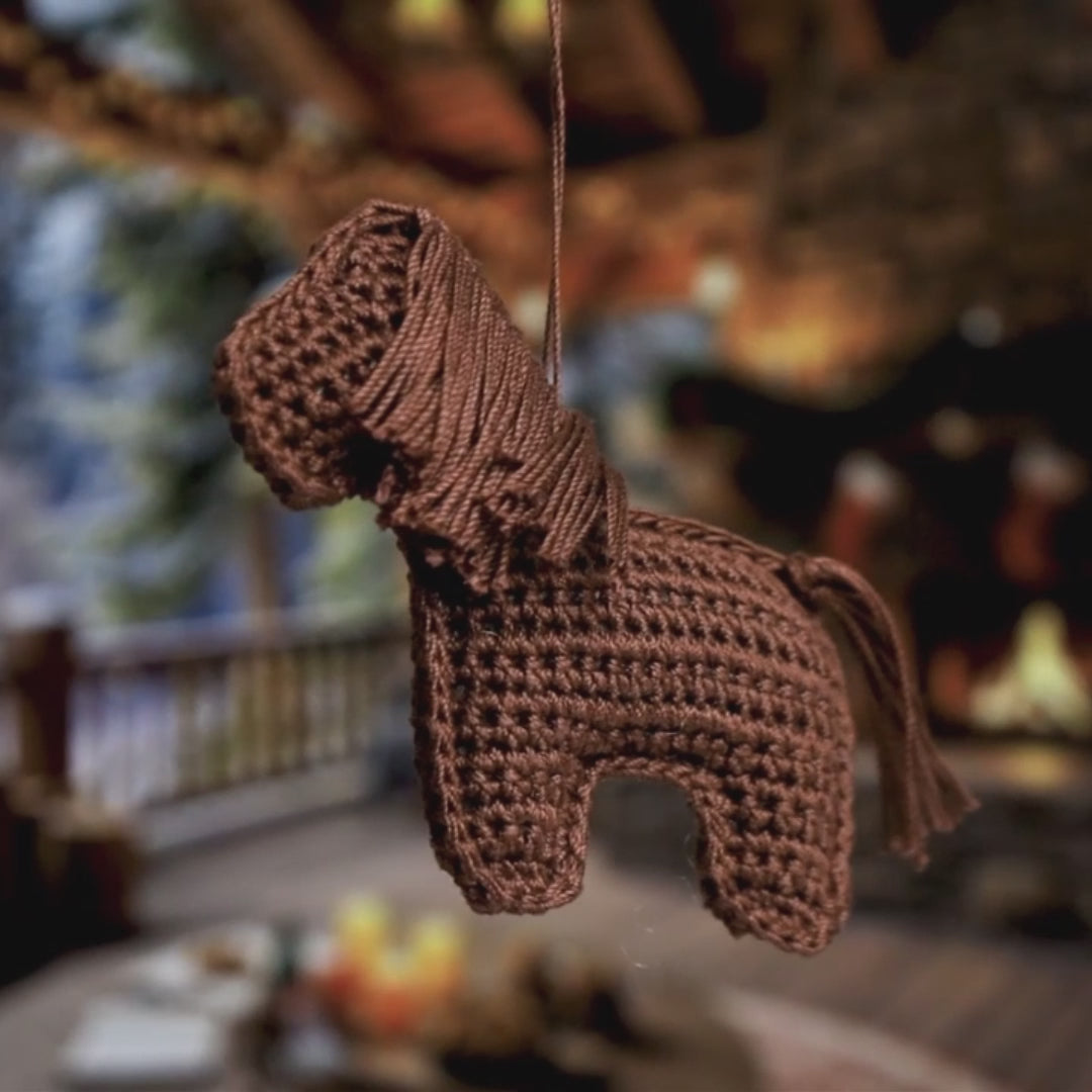 Horse Christmas ornament